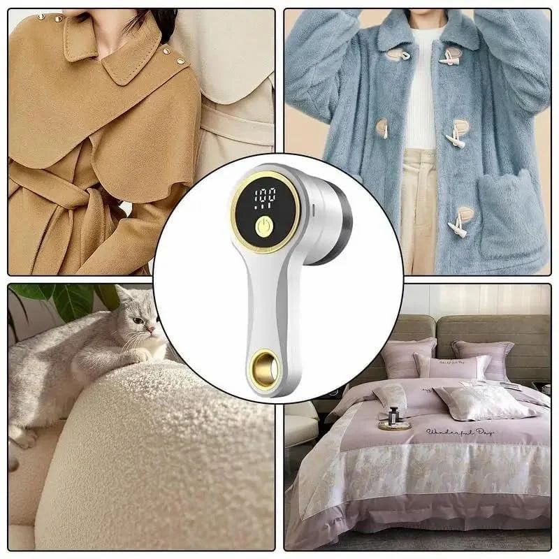 Rechargeable LCD Lint Remover