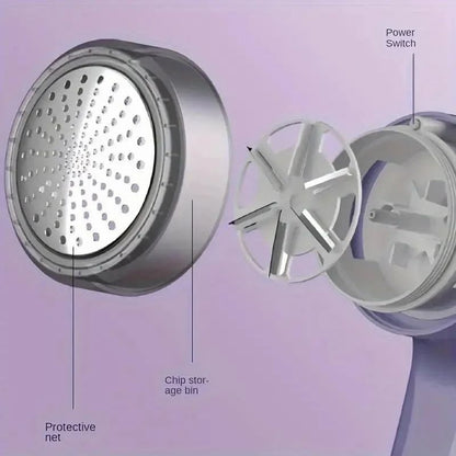 Rechargeable LCD Lint Remover